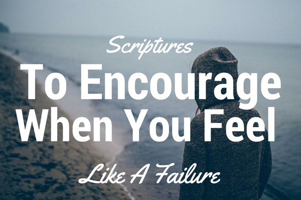 scriptures about failure